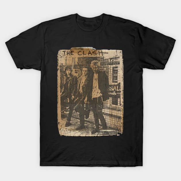 The Clash Photo Vintage 1976 // Original Fan Design Artwork T-Shirt by A Design for Life